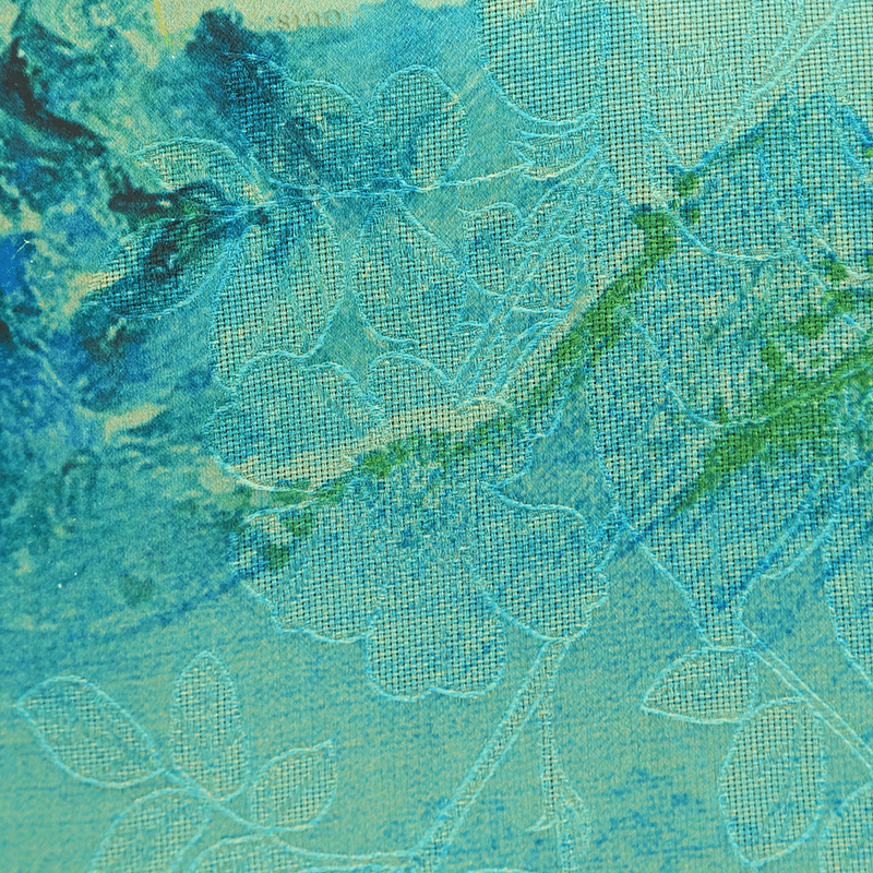 Xiangyunsha Silk Mulberry Silk Vintage Shoulder Bag - Image 7